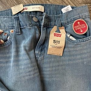 NWT Levis 511 Slim 14 Regular 27x27
